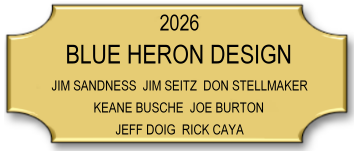 2026 Jim Smart Senior League Chanpions, Blue Heron Design